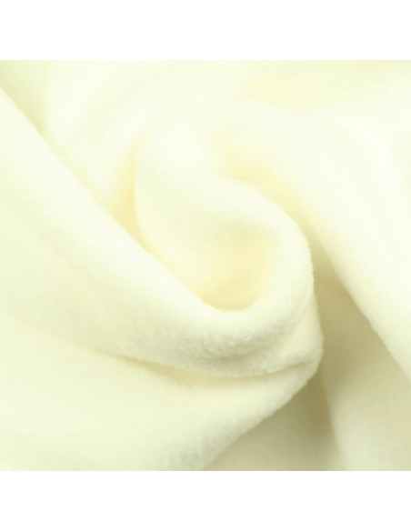 Fleece fabric - Ecru
