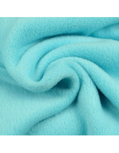 Fleece fabric - Turquoise blue