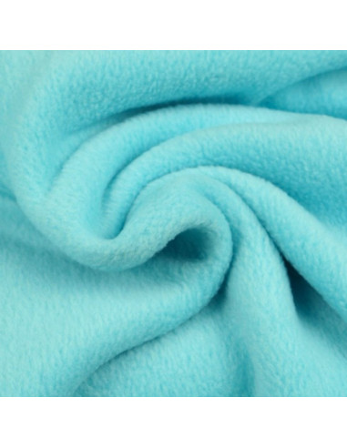 Fleece fabric - Turquoise blue