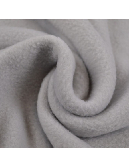 Fleece fabric - Mouse gray