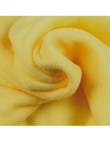 Fleece fabric - Chick yellow