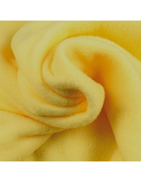 Fleece fabric - Chick yellow