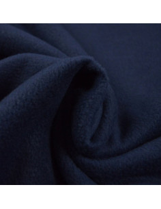 Fleece fabric - Navy blue