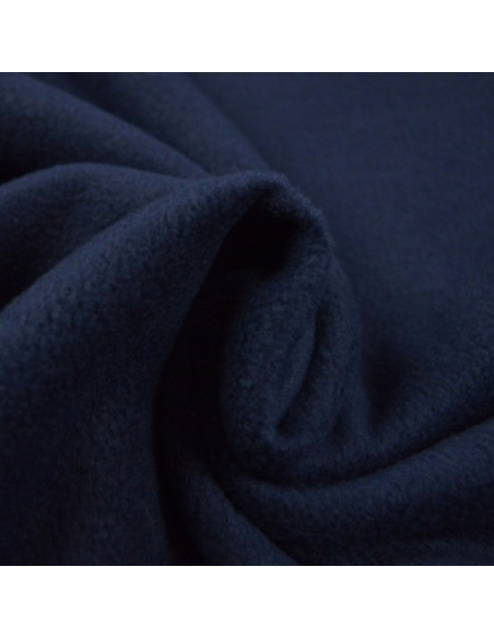 Fleece fabric - Navy blue