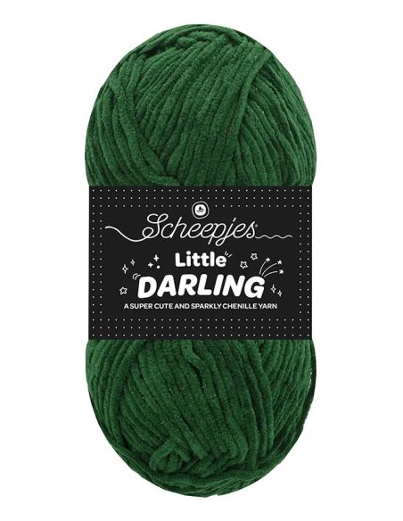 Scheepjes Little Darling Sparkle chenille yarn