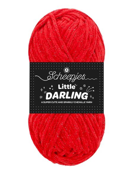 Scheepjes Little Darling Sparkle chenille yarn