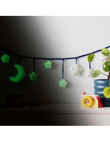 Scheepjes Glow Up Phosphorescent Yarn Set of 10