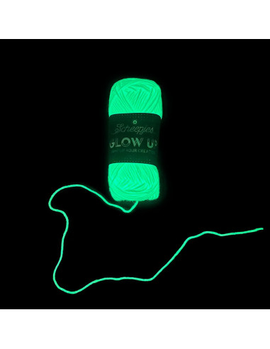 Scheepjes Glow Up Phosphorescent Yarn Set of 10