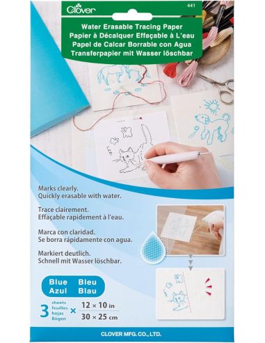 Clover water-erasable tracing paper