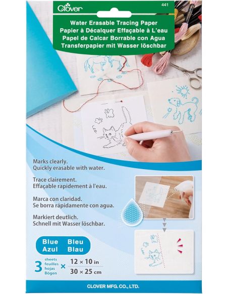 Clover water-erasable tracing paper