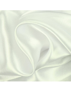 Deluxe satin lining - White