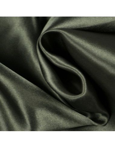 Deluxe satin lining - Charcoal gray