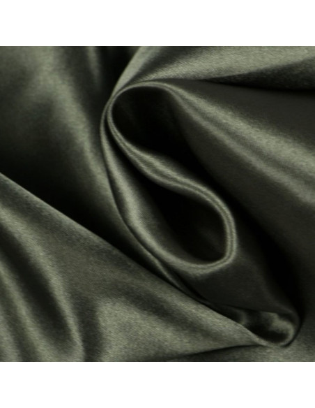 Deluxe satin lining - Charcoal gray