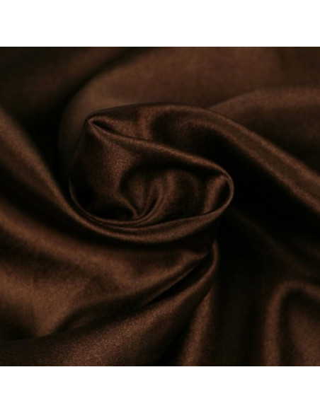 Deluxe satin lining - Brown