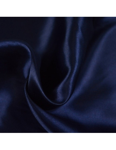 Deluxe satin lining - Navy blue