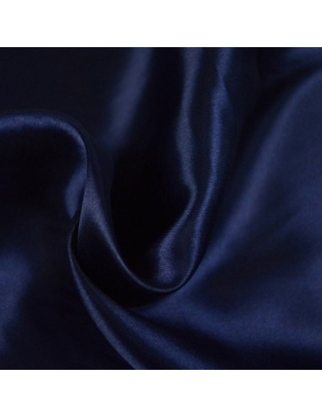 Deluxe satin lining - Navy blue