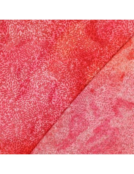 Vaiana Batik Viscose Fabric - Red