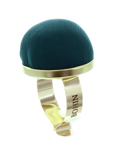 Bohin Pin Holder Bracelet - Fir Green