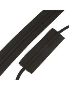 Elastic with drawstring - Black