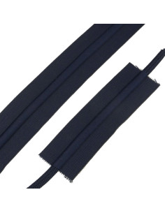 Elastic with drawstring - Navy blue