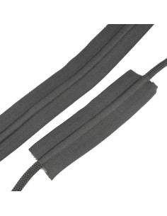Elastic with drawstring - Charcoal gray
