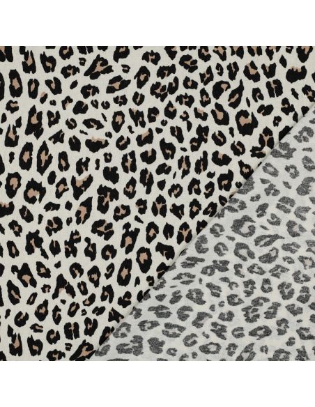Wild Linen Viscose Fabric - Beige