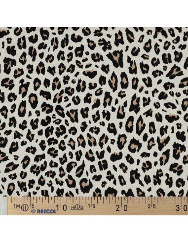 Wild Linen Viscose Fabric - Beige