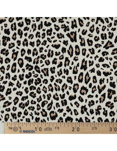 Wild Linen Viscose Fabric - Beige