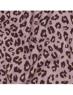 Wild Linen Viscose Fabric - Mauve 2