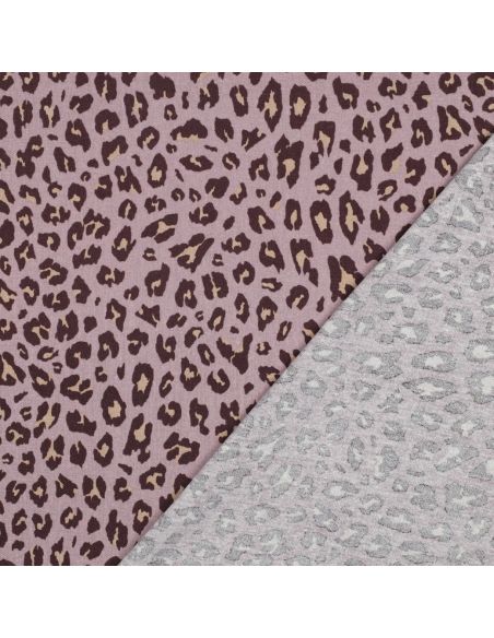 Wild Linen Viscose Fabric - Mauve