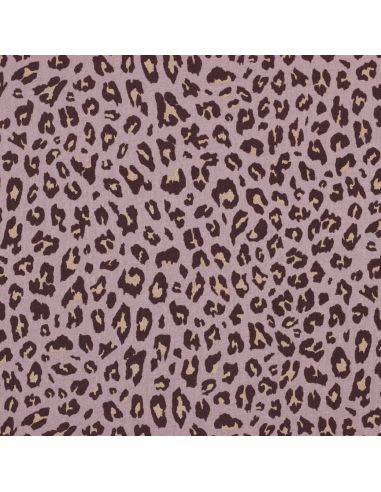 Wild Linen Viscose Fabric - Mauve
