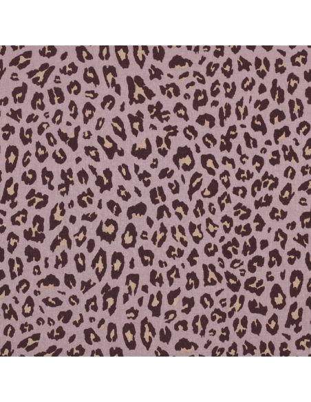 Wild Linen Viscose Fabric - Mauve
