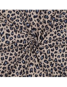 Wild Linen Viscose Fabric - Camel