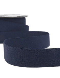 Elastic boxer - Navy blue