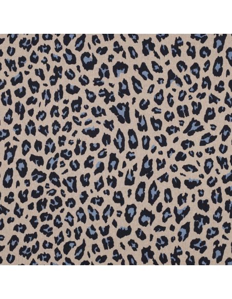Wild Linen Viscose Fabric - Camel