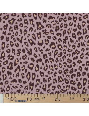 Wild Linen Viscose Fabric - Mauve