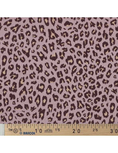 Wild Linen Viscose Fabric - Mauve