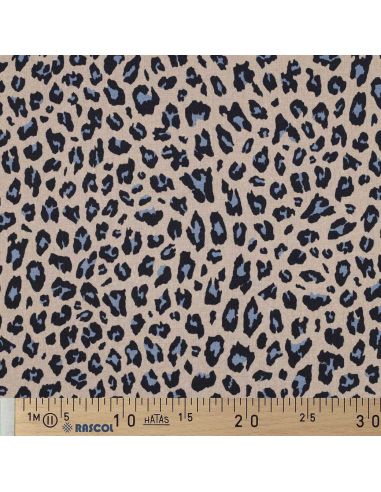 Wild Linen Viscose Fabric - Camel