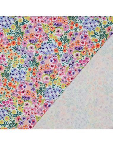 Printed jersey fabric - Flower fields