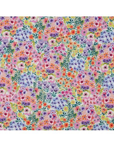Printed jersey fabric - Flower fields