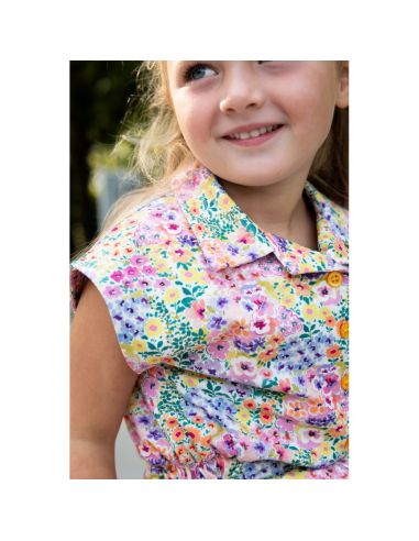 Printed jersey fabric - Flower fields