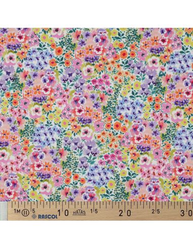 Printed jersey fabric - Flower fields