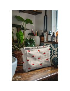 Cotton canvas fabric - Cherries 2
