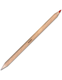 Bohin bicolor chalk pencil for fabrics - White and red