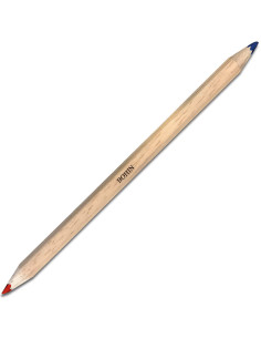 Bohin Bicolor Chalk Pencil for Fabrics - Red and Blue