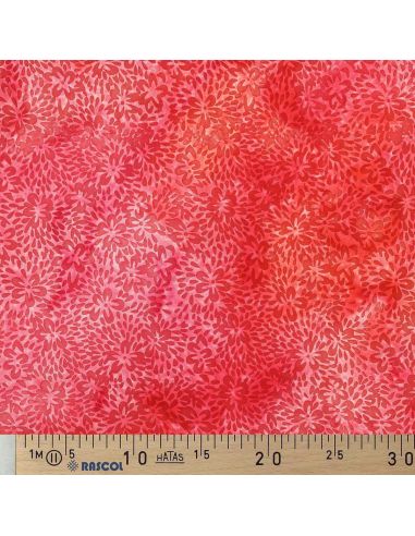 Vaiana Batik Viscose Fabric - Red