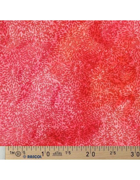 Vaiana Batik Viscose Fabric - Red