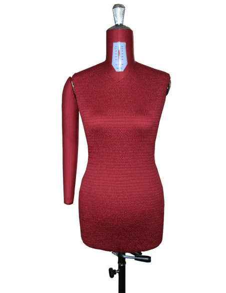 High-end adjustable dress form size 38/50 with arms + belly