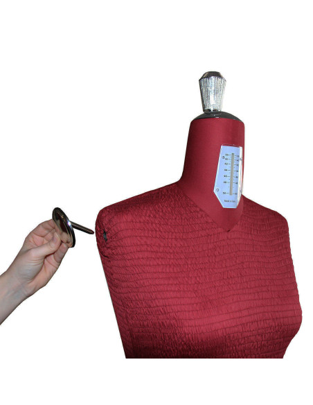 High-end adjustable dress form size 38/50 with arms + belly