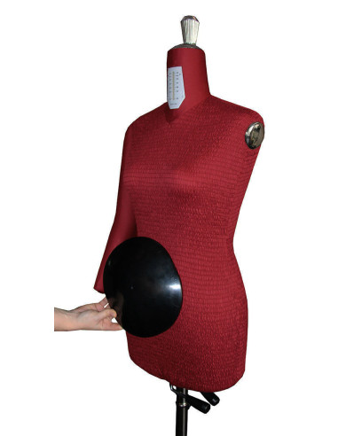 High-end adjustable dress form size 38/50 with arms + belly